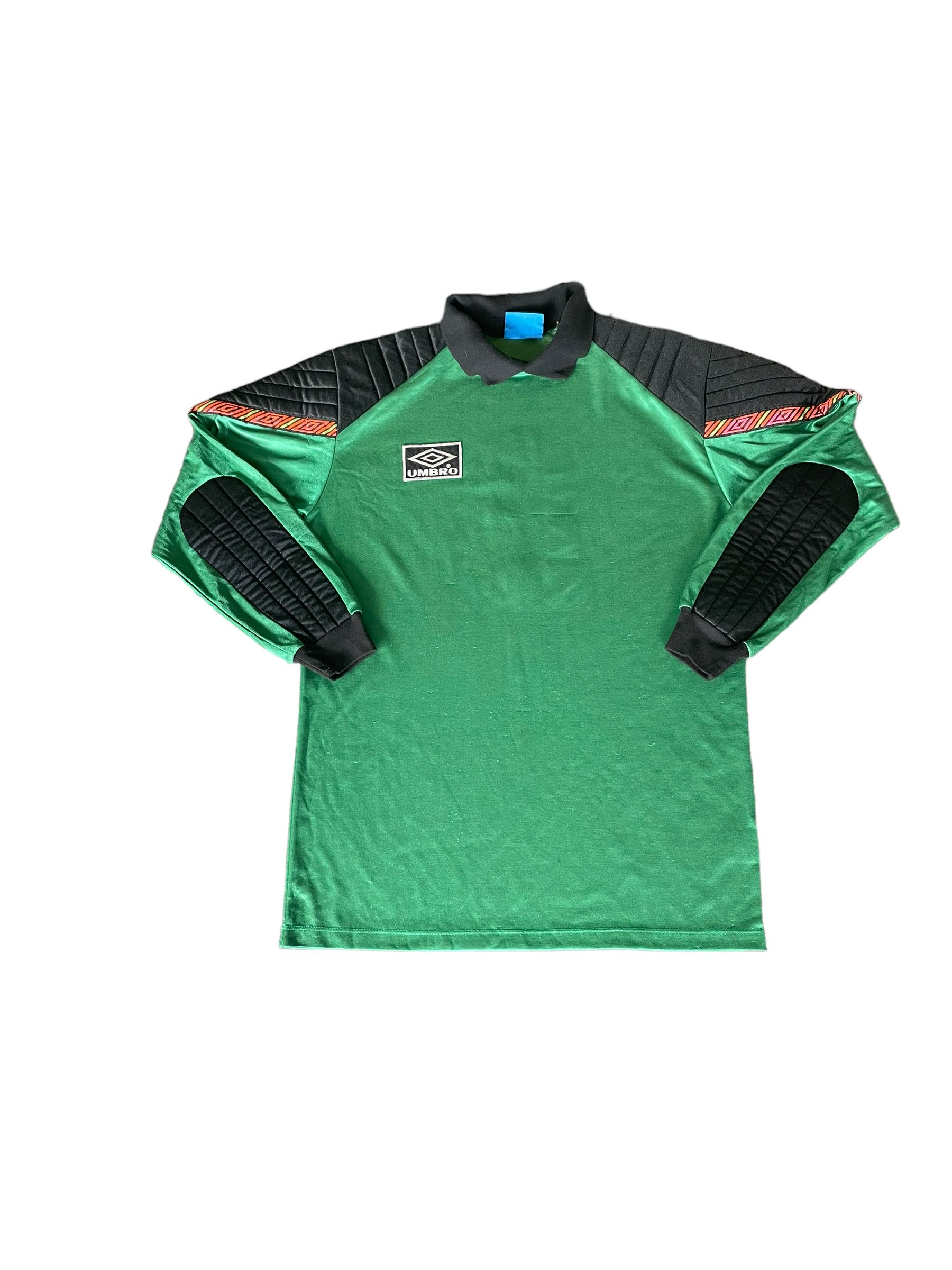 Umbro × Vintage Vintage 90's Umbro Goalkeeper Jersey Size US L / EU 52-54 / 3 - 1 Thumbnail