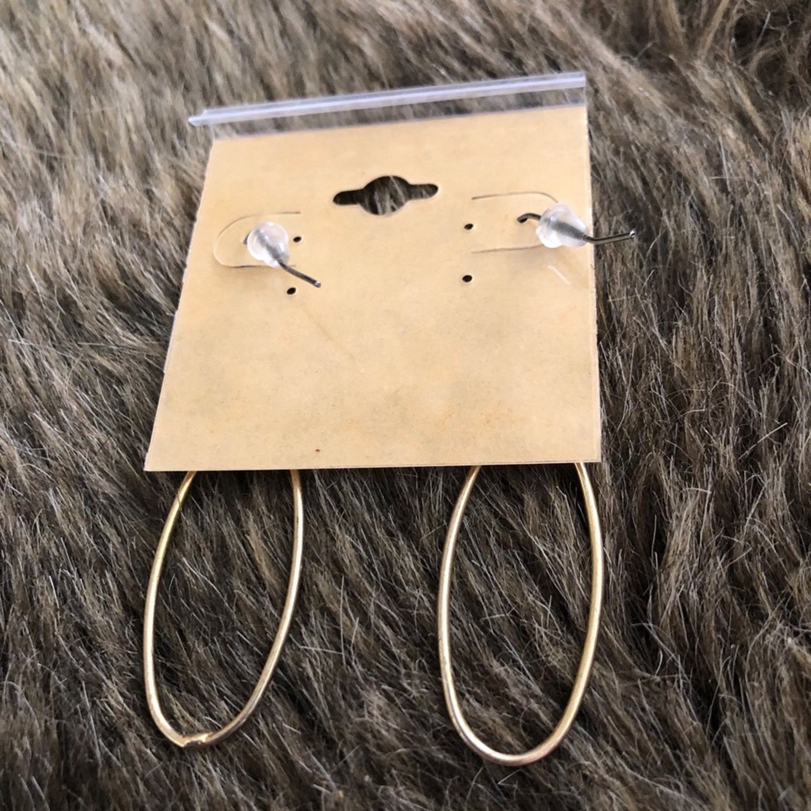 Vintage Vintage repurpose gold loop silver wire earrings Size ONE SIZE - 3 Thumbnail