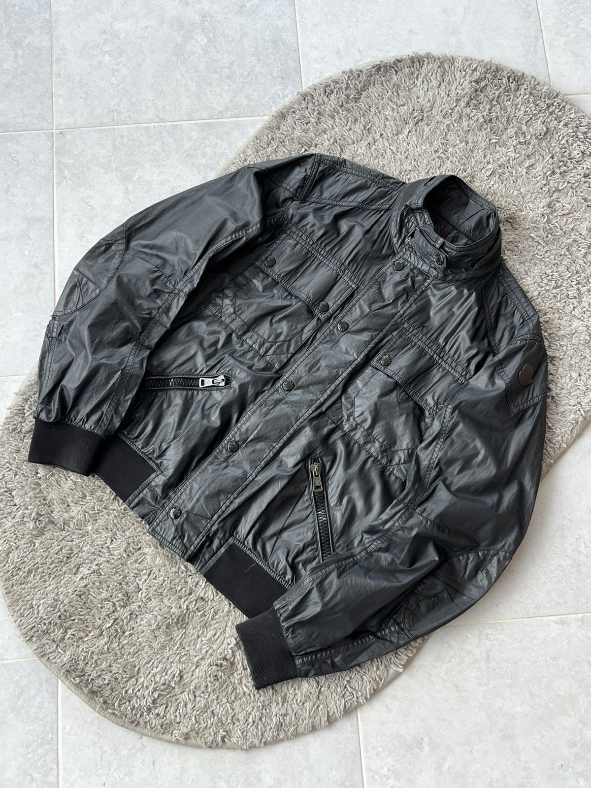 Moncler Vintage Luxury Light Jacket Moncler Chamois Size US L / EU 52-54 / 3 - 2 Thumbnail