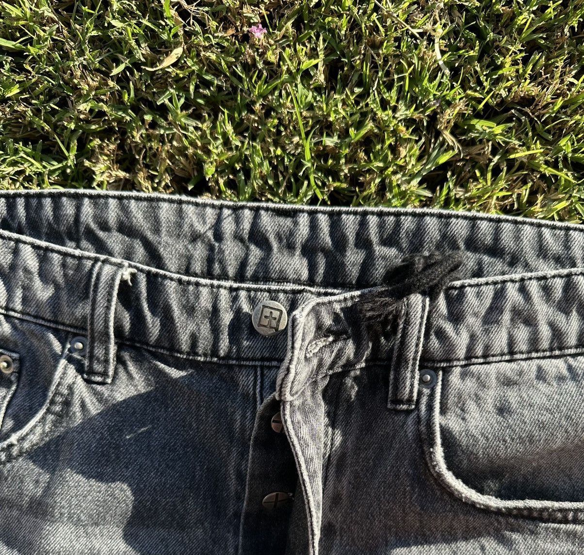 Ksubi Smoked Gray Straight Leg Ksubi Jeans Size US 33 - 3 Thumbnail