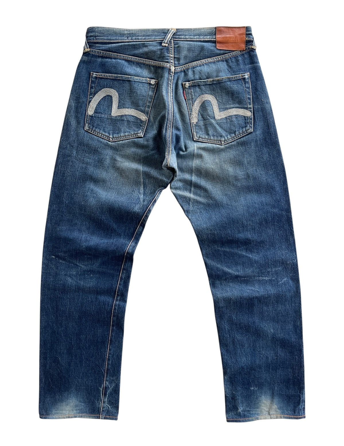 Evisu Evisu Daicock Distressed Selvedge Denim Size US 34 / EU 50 - 2 Thumbnail