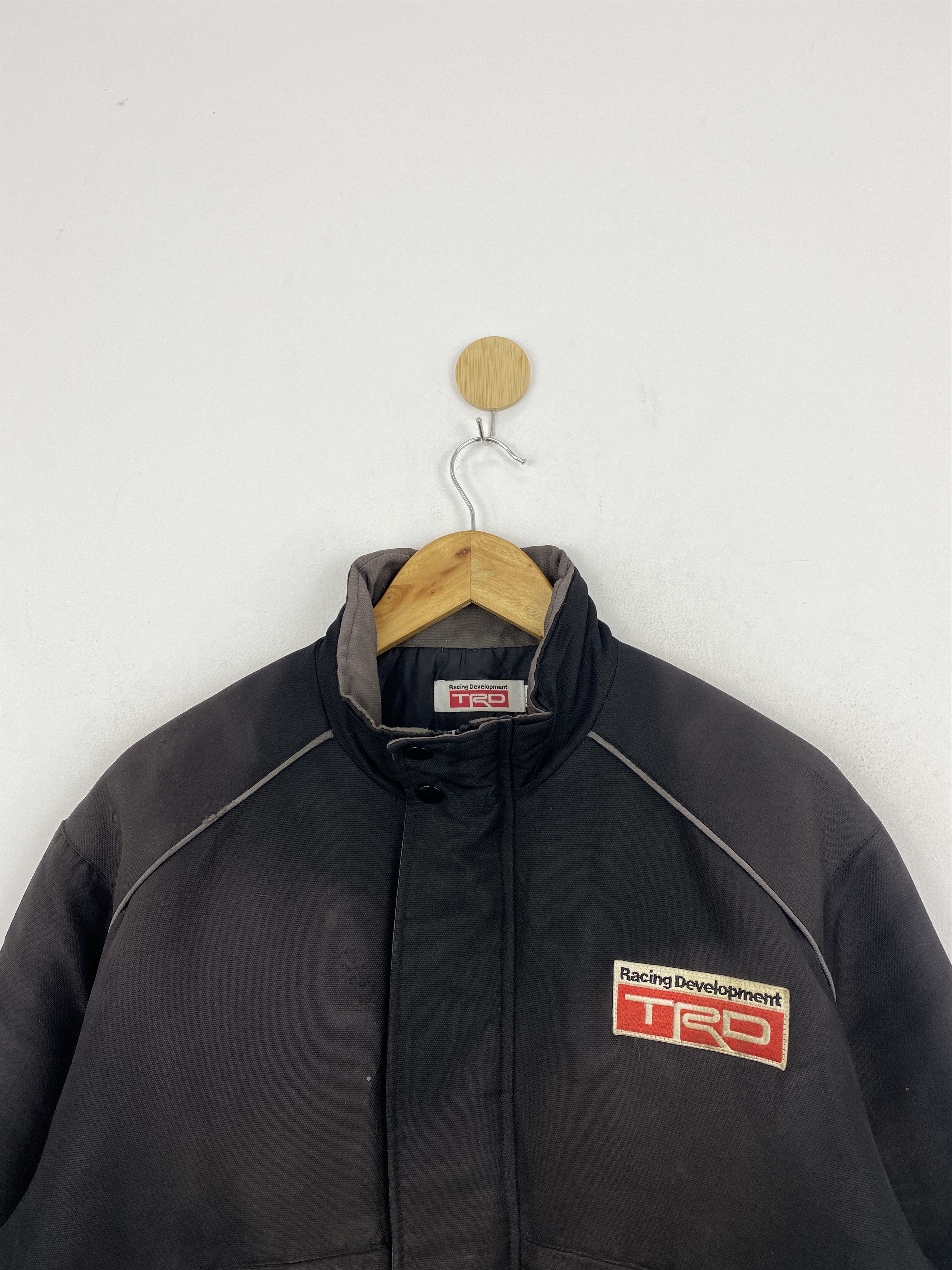Gear for Sports 90s Toyota Racing TRD Big Logo Spellout JDM Jacket JA0061 Size US L / EU 52-54 / 3 - 3 Thumbnail