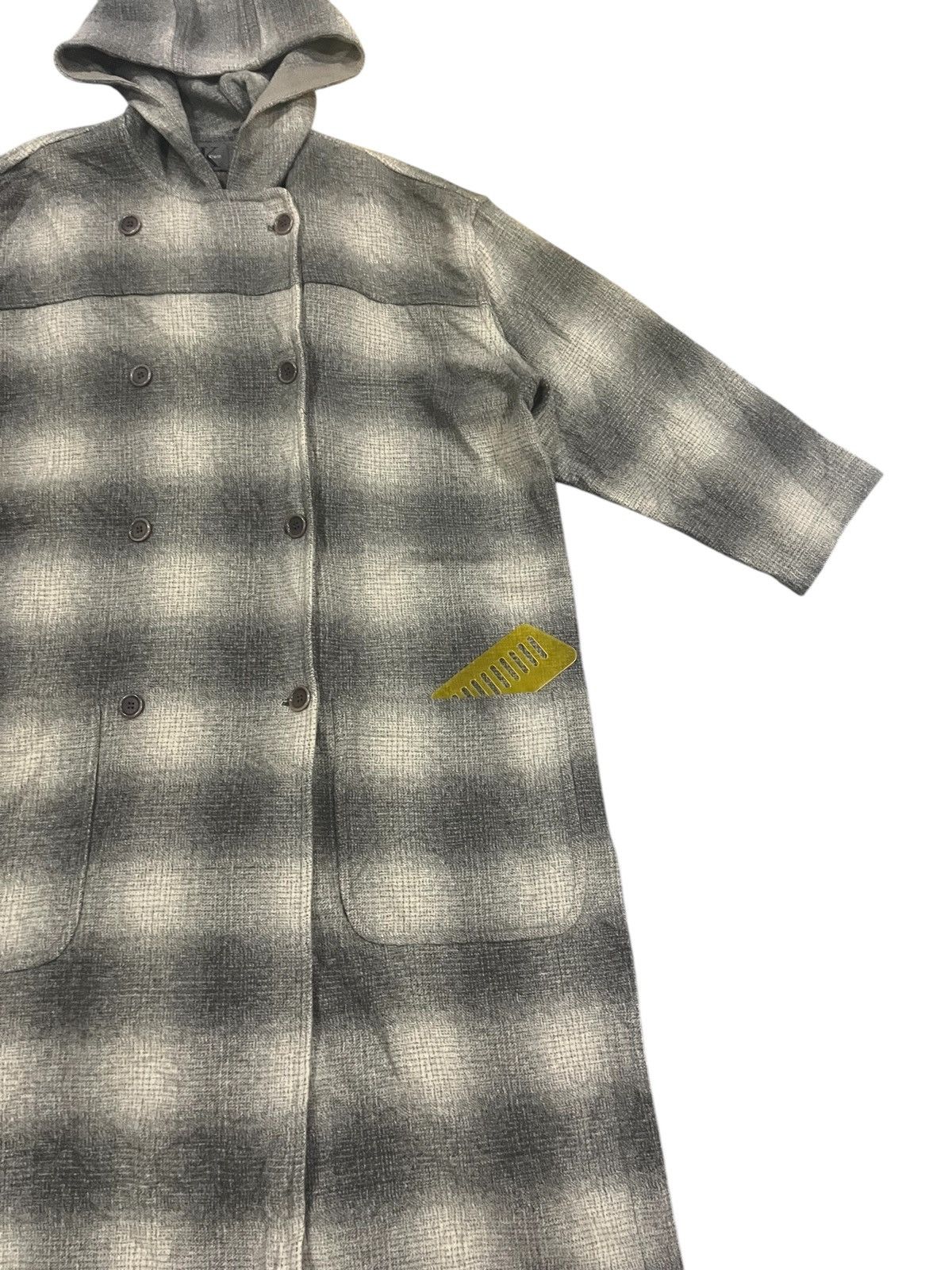 Calvin Klein × Vintage Vintage CALVIN KLEIN long jaket hoodies wool made in u.s.a Size US XL / EU 56 / 4 - 6 Thumbnail
