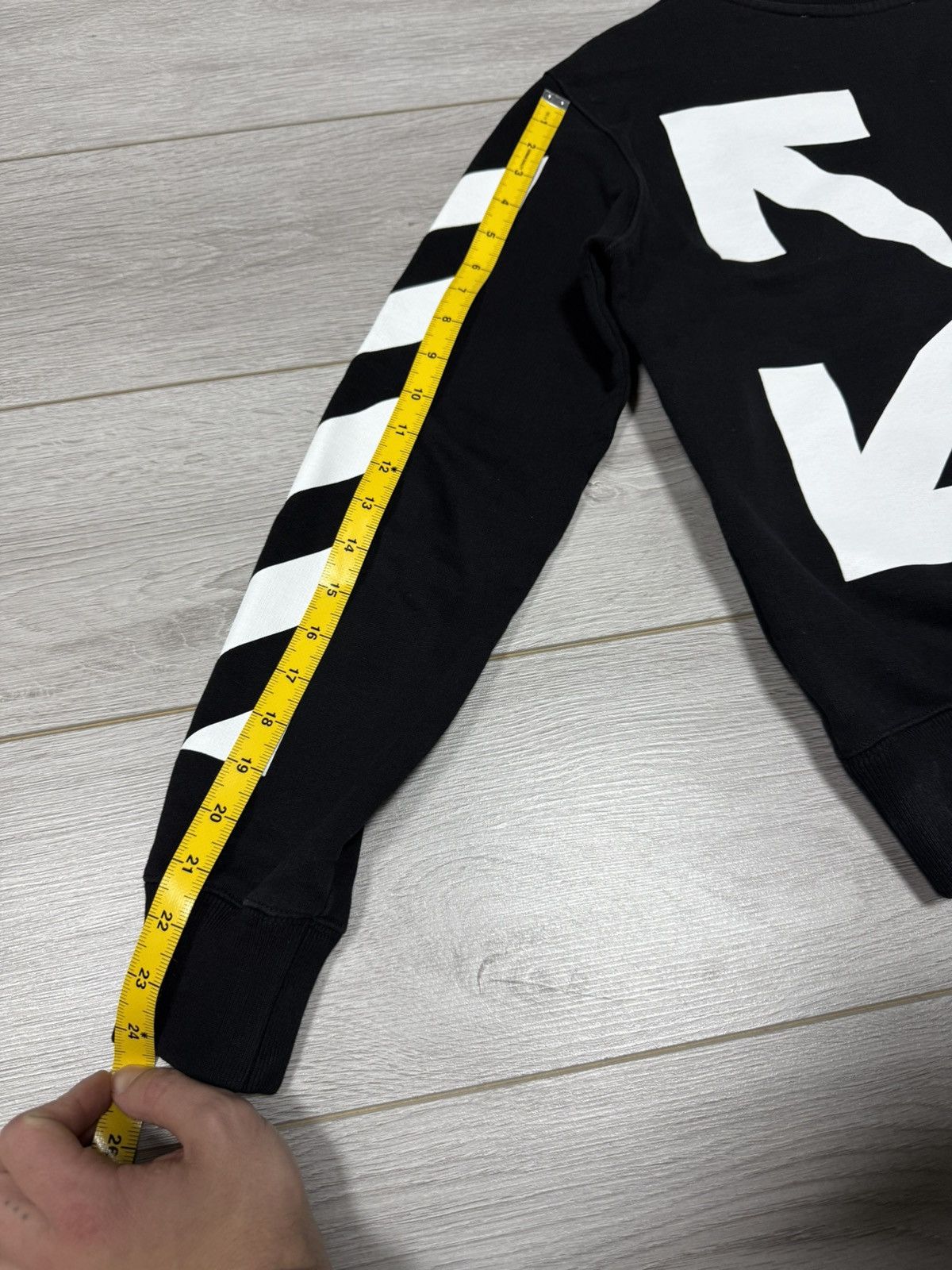 Off-White Off-White Mona Lisa tapes arrows sweatshirt Size US XS / EU 42 / 0 - 17 Thumbnail