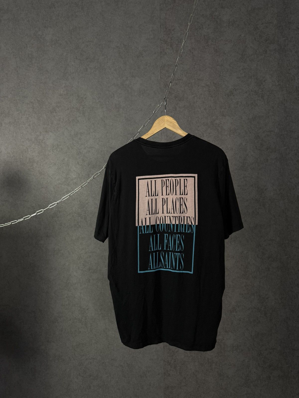 Allsaints Allsaints designer overprinted tee Size US L / EU 52-54 / 3 - 2 Thumbnail