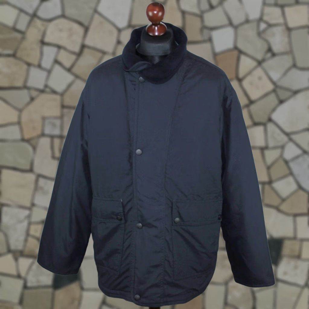 Vintage VINTAGE Michelin racing jacket Mens L/XL Navy Polyester Jacket Size US L / EU 52-54 / 3 - 1 Thumbnail