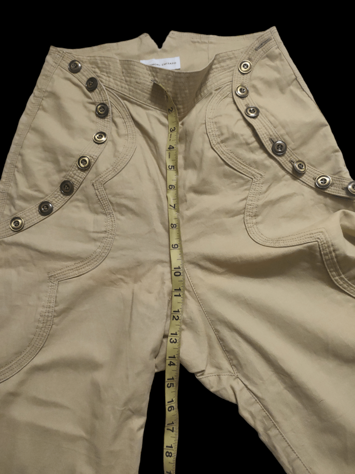Issey Miyake Short Pant Tsumori Chisato by Issey Miyake x Khakis Design Size US 27 - 5 Thumbnail