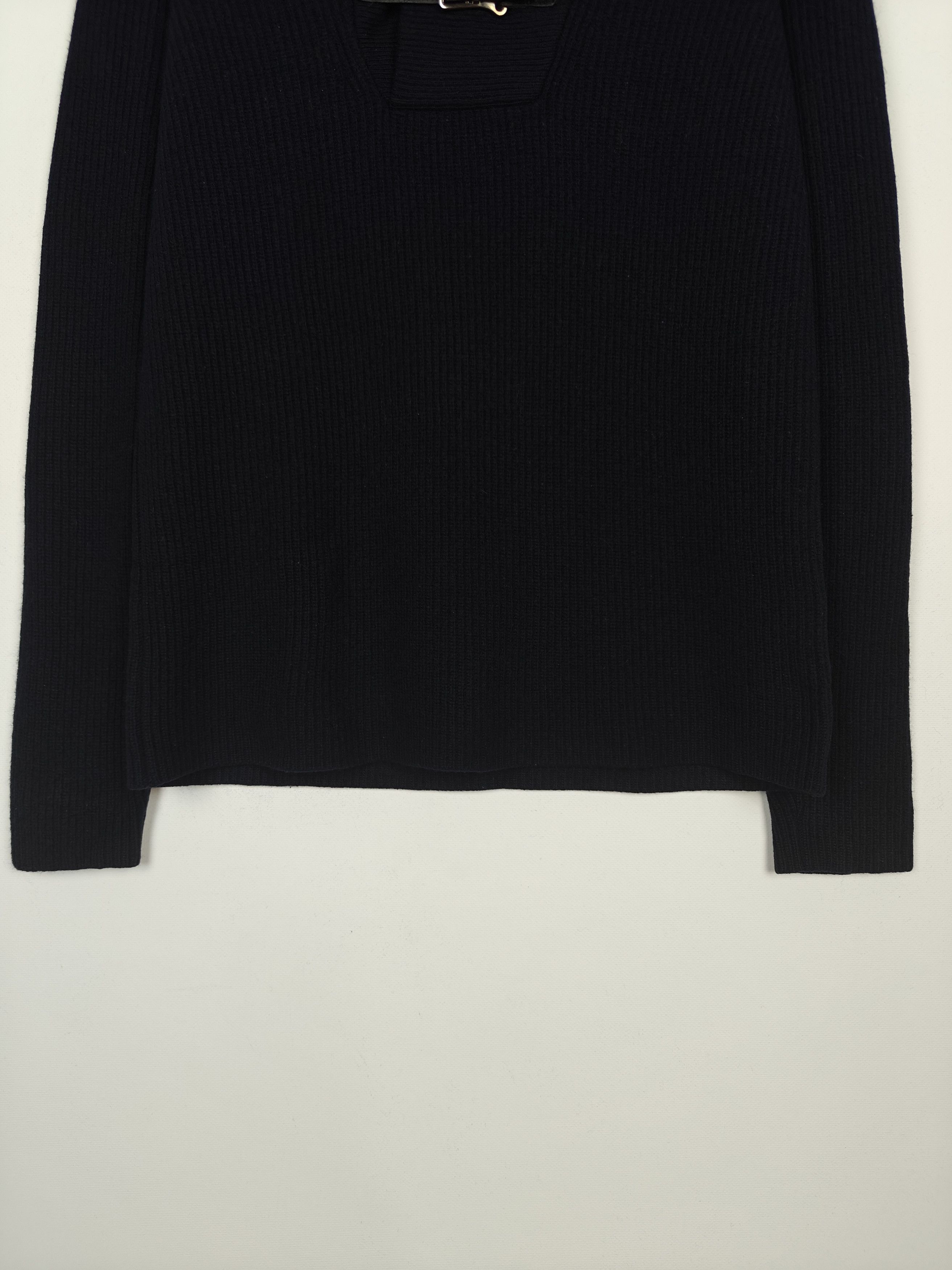 Paolo Pecora Paolo Pecora Finezza Sweater Wool Cardigan Blue size M Size US M / EU 48-50 / 2 - 3 Thumbnail