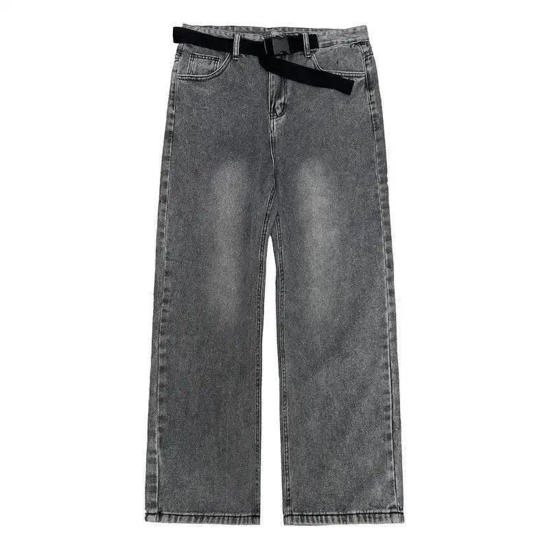Japanese Brand Loose straight leg wide leg jeans Size US 32 / EU 48 - 4 Thumbnail