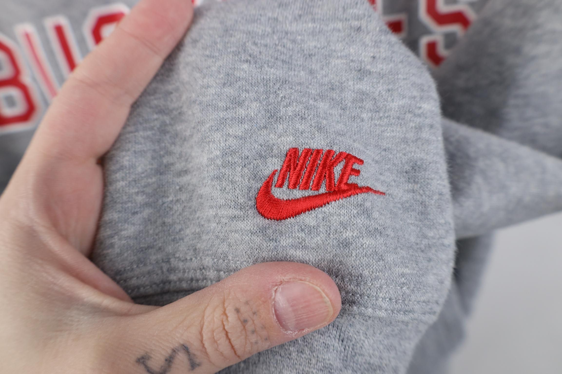 Nike Nike Spell Ohio State University Hoodie Sweatshirt Gray Size US S / EU 44-46 / 1 - 6 Thumbnail