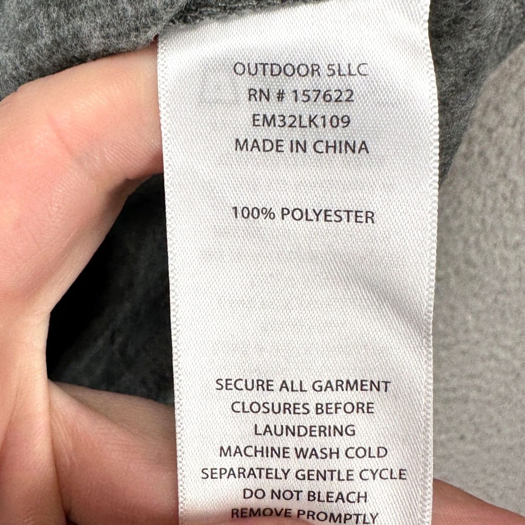 Eddie Bauer Eddie Bauer Sweatshirt Fleece Pullover Mens M Gray Quarter Zip Outdoor NEW Size US M / EU 48-50 / 2 - 4 Thumbnail