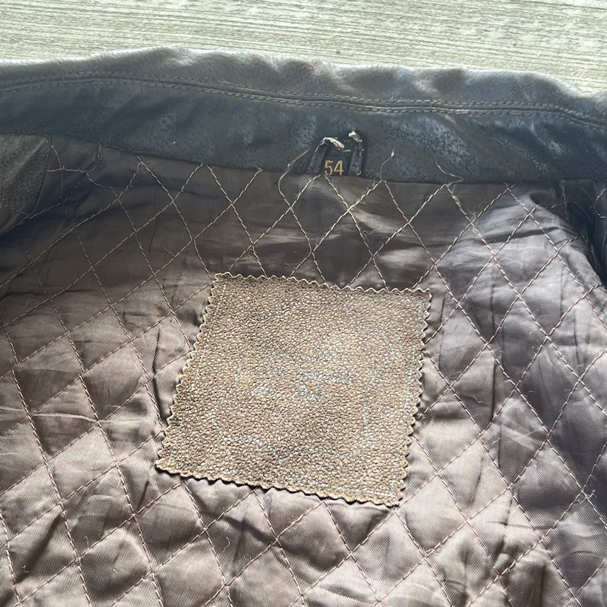 Blacksmith × Vintage Blacksmith Vintage Rare Leather Jacket Size US XL / EU 56 / 4 - 5 Thumbnail