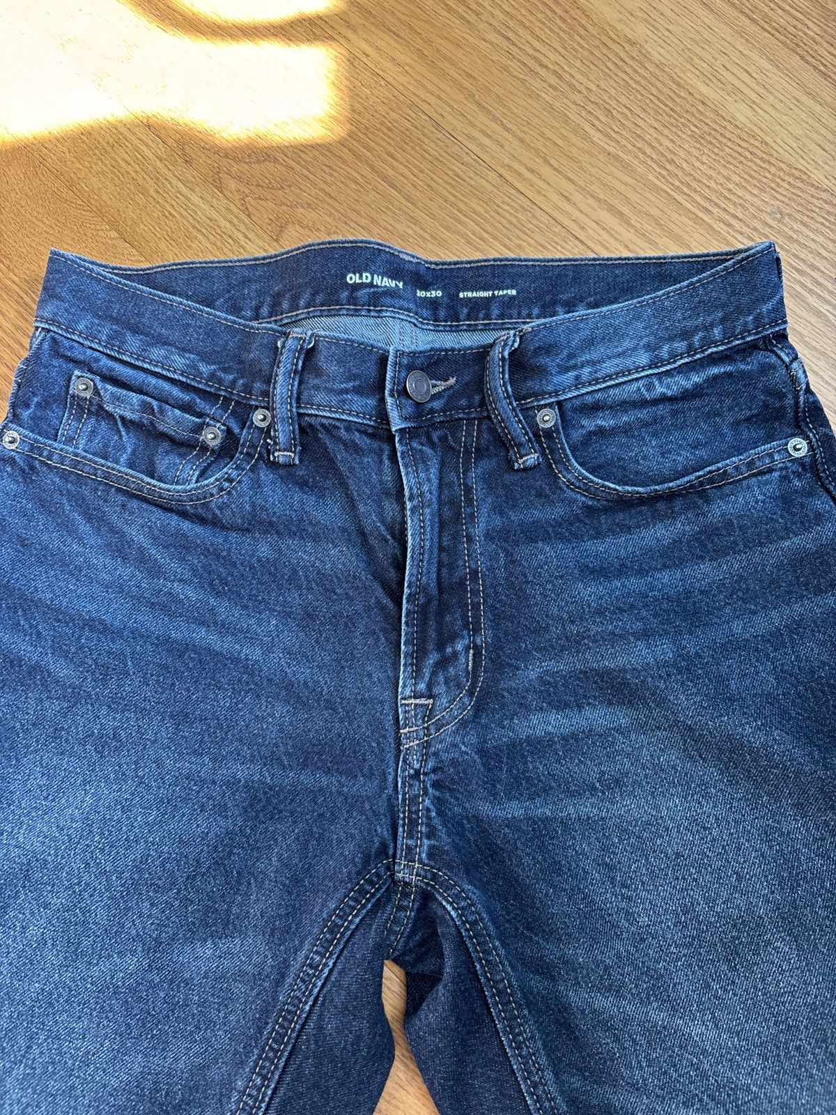 Old Navy × Vintage Old Navy Straight Taper Jeans Size US 30 / EU 46 - 2 Thumbnail