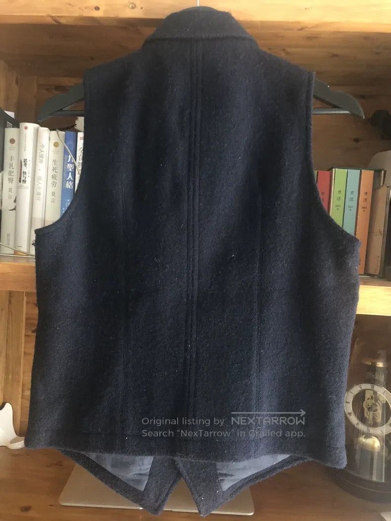 Nigel Cabourn Nigel Cabourn Wool vest Navy blue Size US S / EU 44-46 / 1 - 5 Thumbnail
