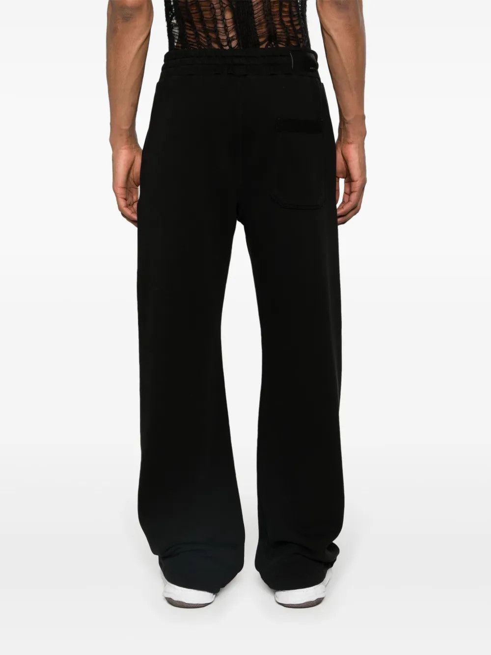 Amiri o1y0525 Logo Jogger & Sweatpant in Black Size US 32 / EU 48 - 4 Thumbnail