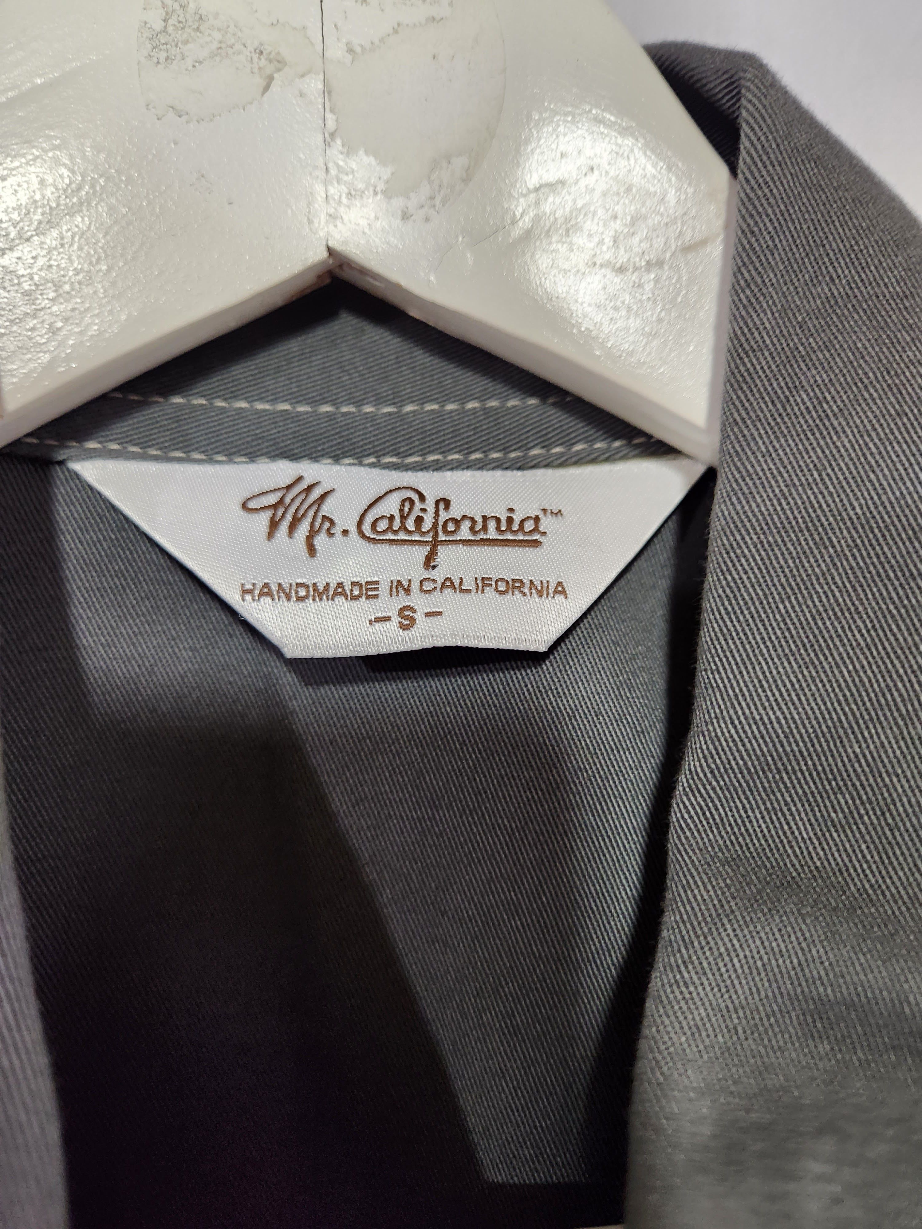 Vintage MR. CALIFORNIA South Lake 100% Cotton Grey Chore Coat Size US S / EU 44-46 / 1 - 3 Thumbnail