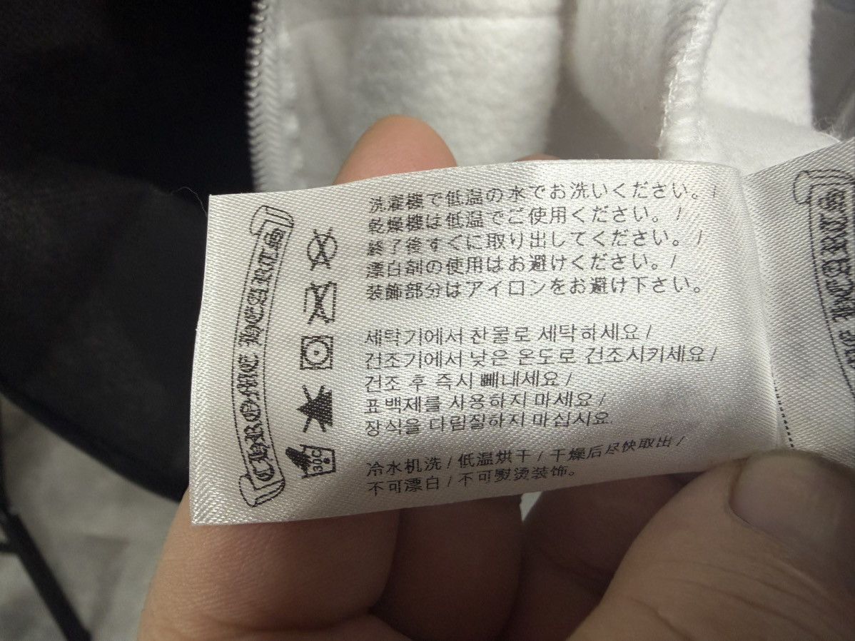 Chrome Hearts Chrome HeartsBeaded Horseshoe White Zip Up Hoodie Size US L / EU 52-54 / 3 - 10 Thumbnail