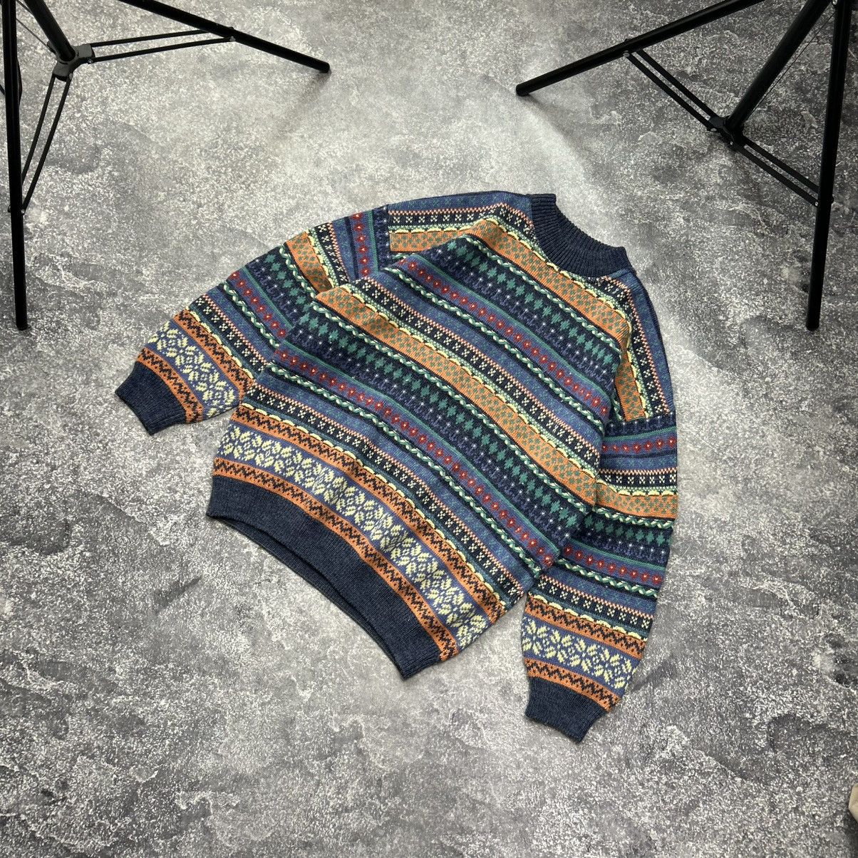 Vintage Vintage Ireland Made In Italy Wool 90’s sweater Size US L / EU 52-54 / 3 - 1 Thumbnail
