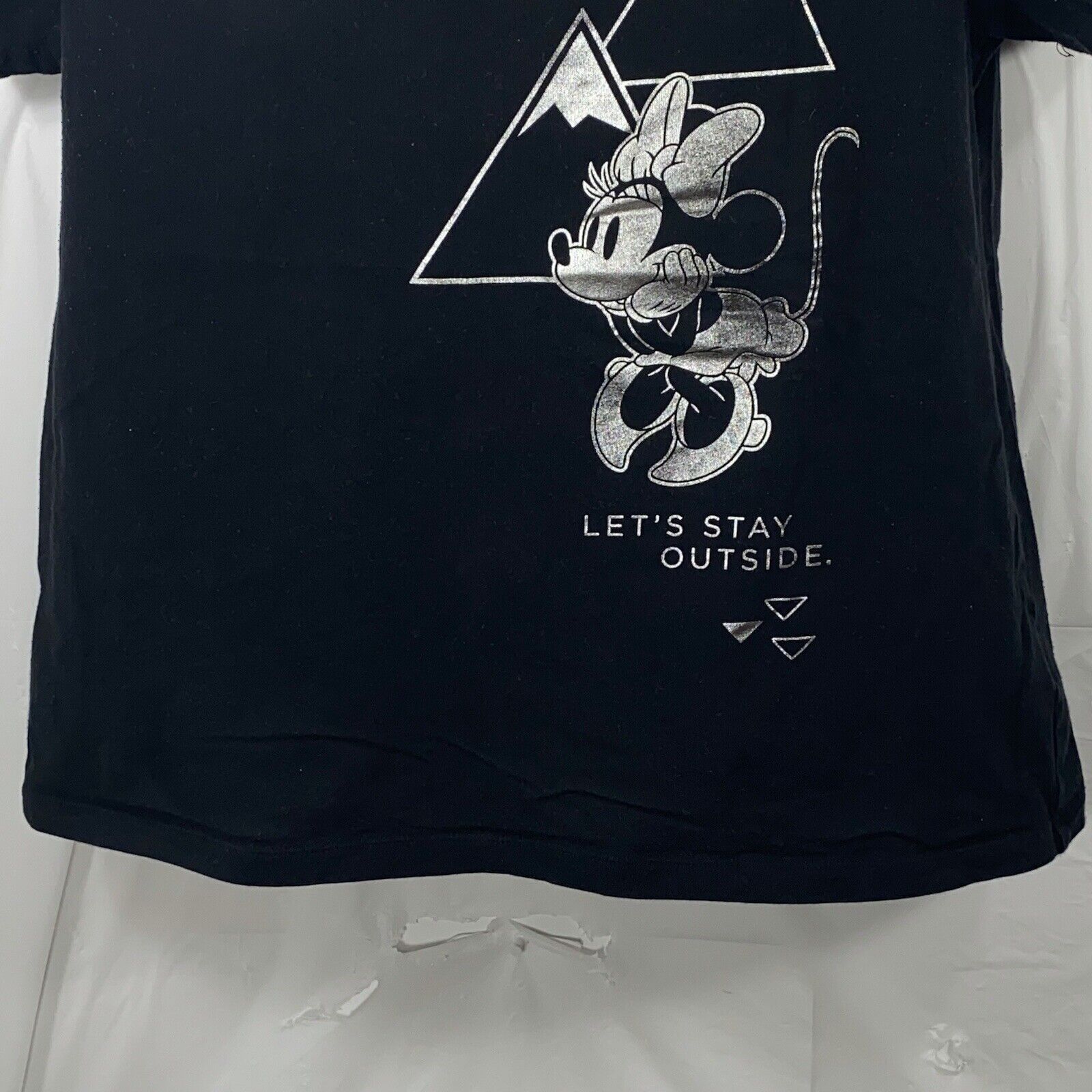 Uniqlo UNIQLO Disney Minnie Mouse "Let's Stay Outside" Graphic Tee Size M / US 6-8 / IT 42-44 - 5 Thumbnail