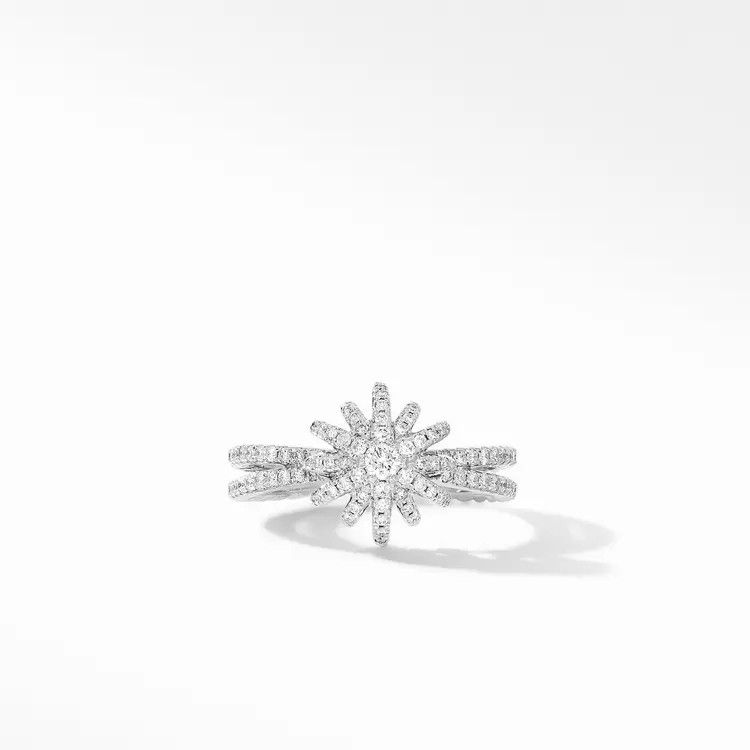 David Yurman o1s1wg111025 R14839D /Size 7 / Starburst Ring in Silver Size ONE SIZE - 2 Thumbnail