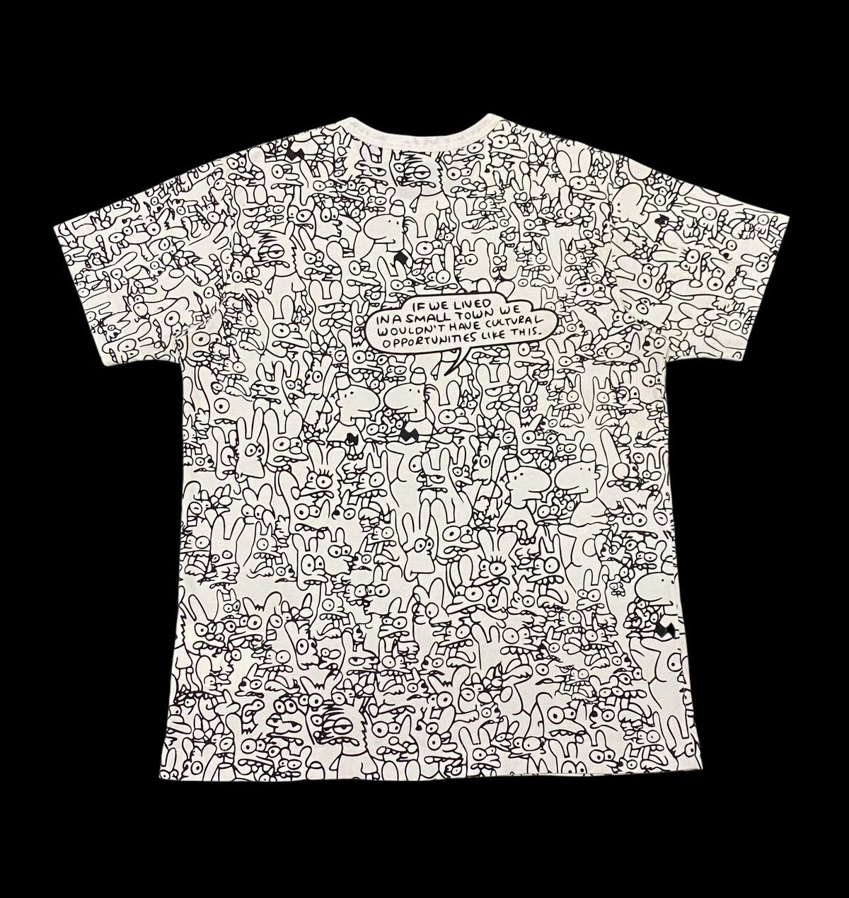 Comme des Garcons × Comme des Garcons PLAY AD2009 Comme Des Garçons Play X Matt Groening Shirt Size US L / EU 52-54 / 3 - 3 Thumbnail