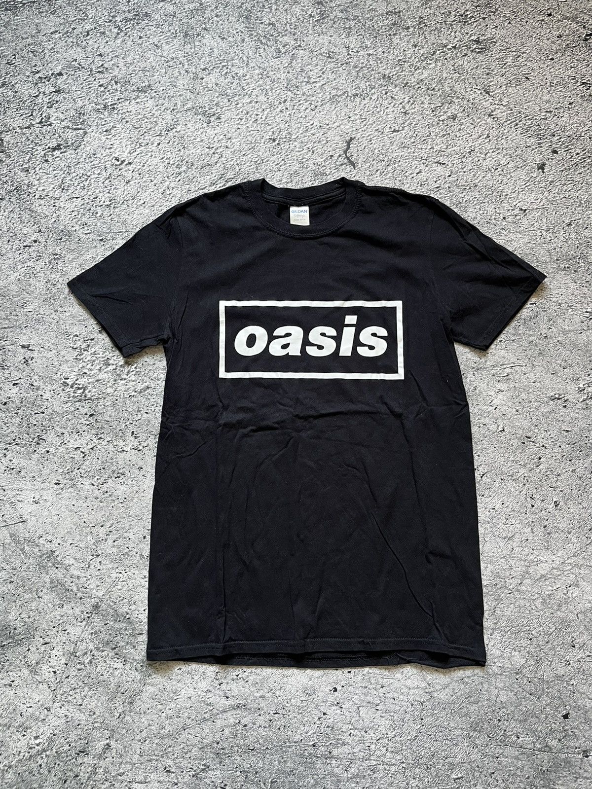 Band Tees × Vintage Vintage 00s Oasis Band T Shirt Box Logo Tee