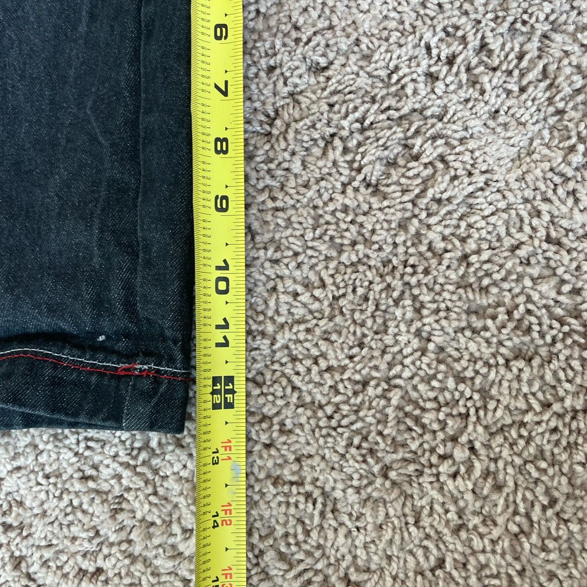 JNCO × Japanese Brand SOHK Black and Red Jorts Size US 36 / EU 52 - 8 Thumbnail