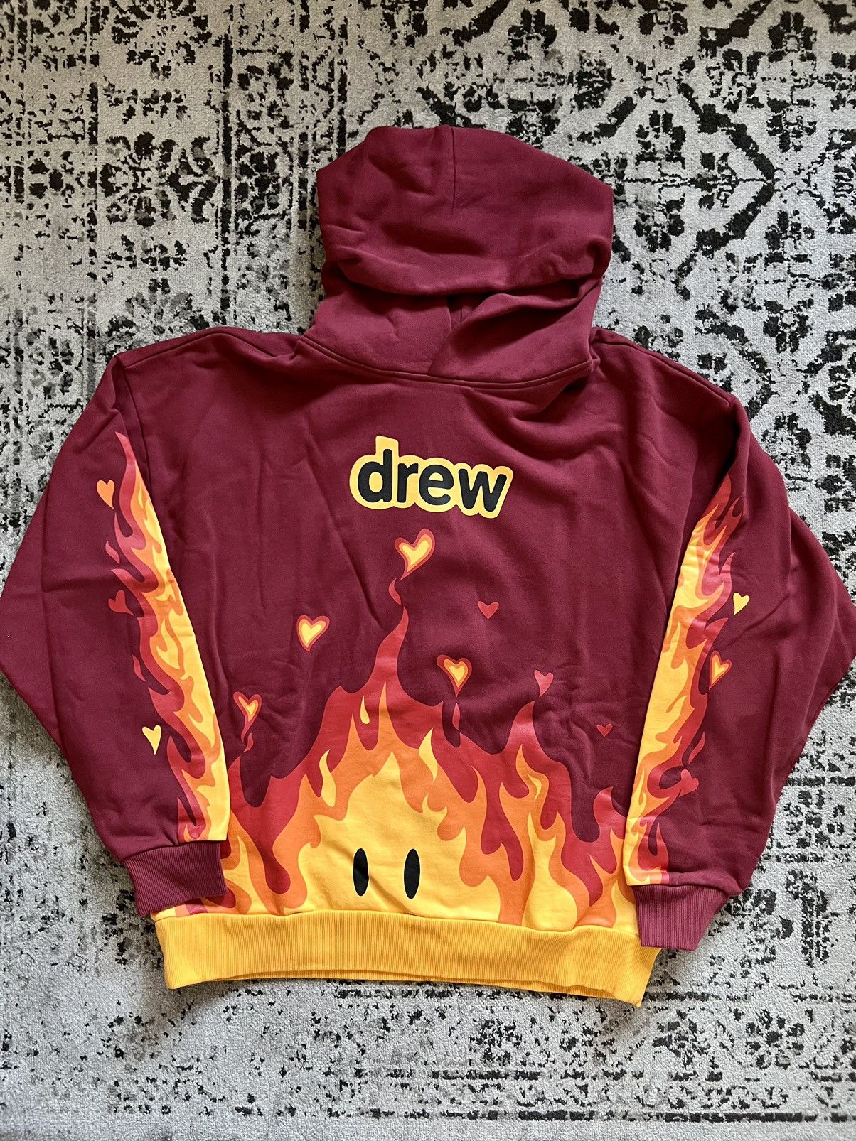 drew house fire hoodie