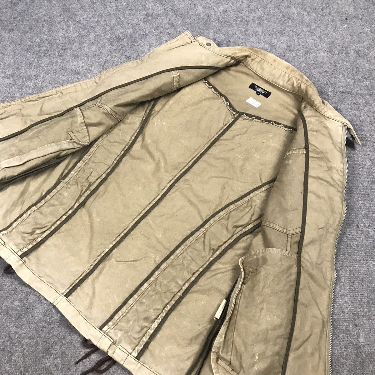 Hysteric Glamour × If Six Was Nine × Tornado Mart TORNADO MART BROWN FADED RUSTY STYLE TACTICAL JACKET Size US M / EU 48-50 / 2 - 14 Thumbnail