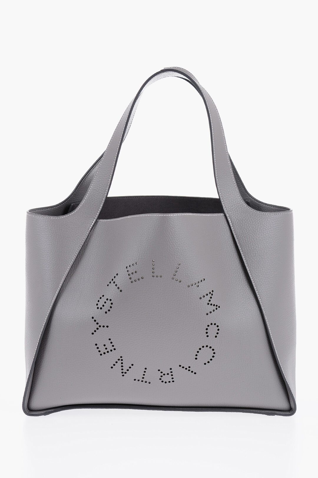 Stella McCartney og1mm0824 Size: OS / Vegan Leather Tote Bag in Grey Size ONE SIZE - 1 Thumbnail