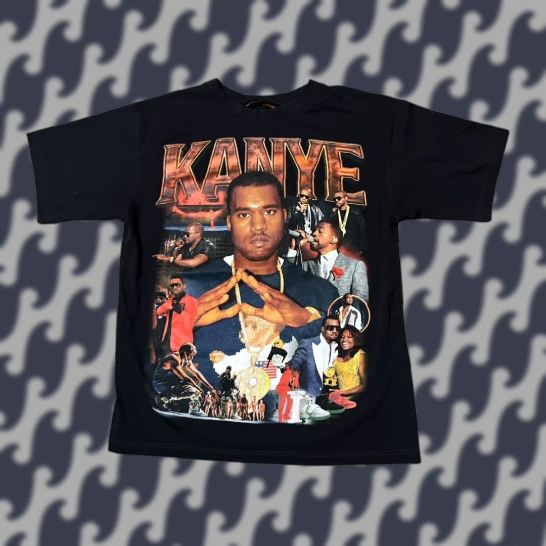 Marino Morwood Kanye West T-Shirt Mens Medium Black All Over
