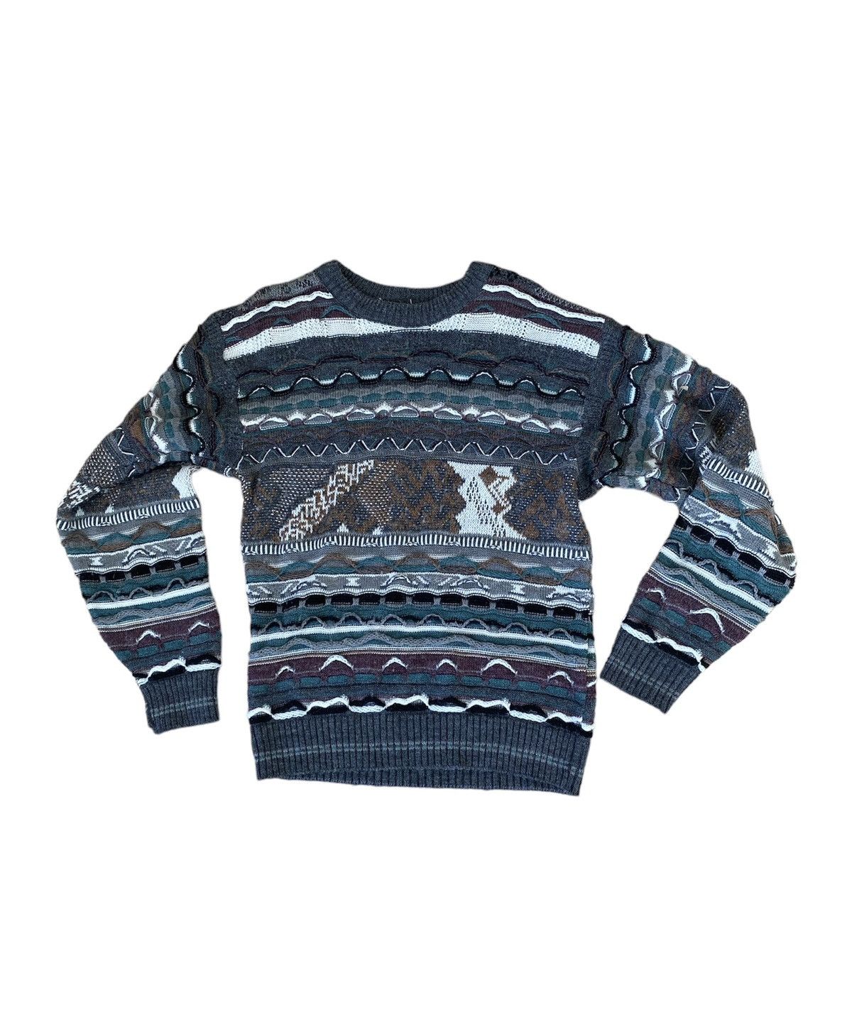 Coogi Vintage Coogi style sweater 3D Tundra knit Size US M / EU 48-50 / 2 - 1 Thumbnail