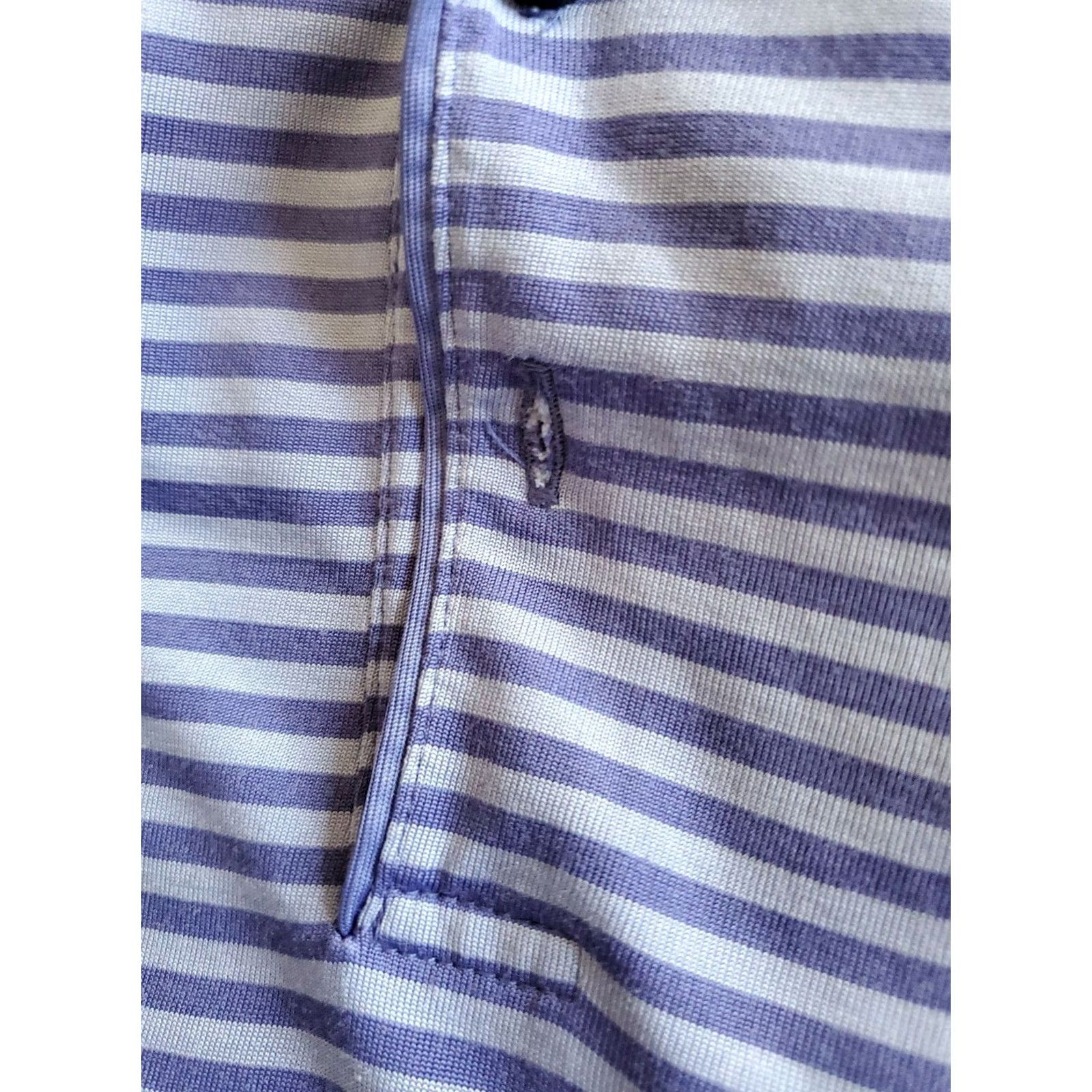 Vintage Walter Hagen Striped Polo Golf Shirt Mens XL Short Sleeve Purple Size US XL / EU 56 / 4 - 7 Thumbnail