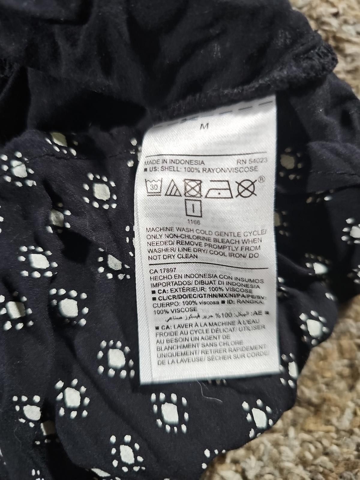 Old Navy Old Navy Medium LS Black Dress Size M / US 6-8 / IT 42-44 - 7 Thumbnail