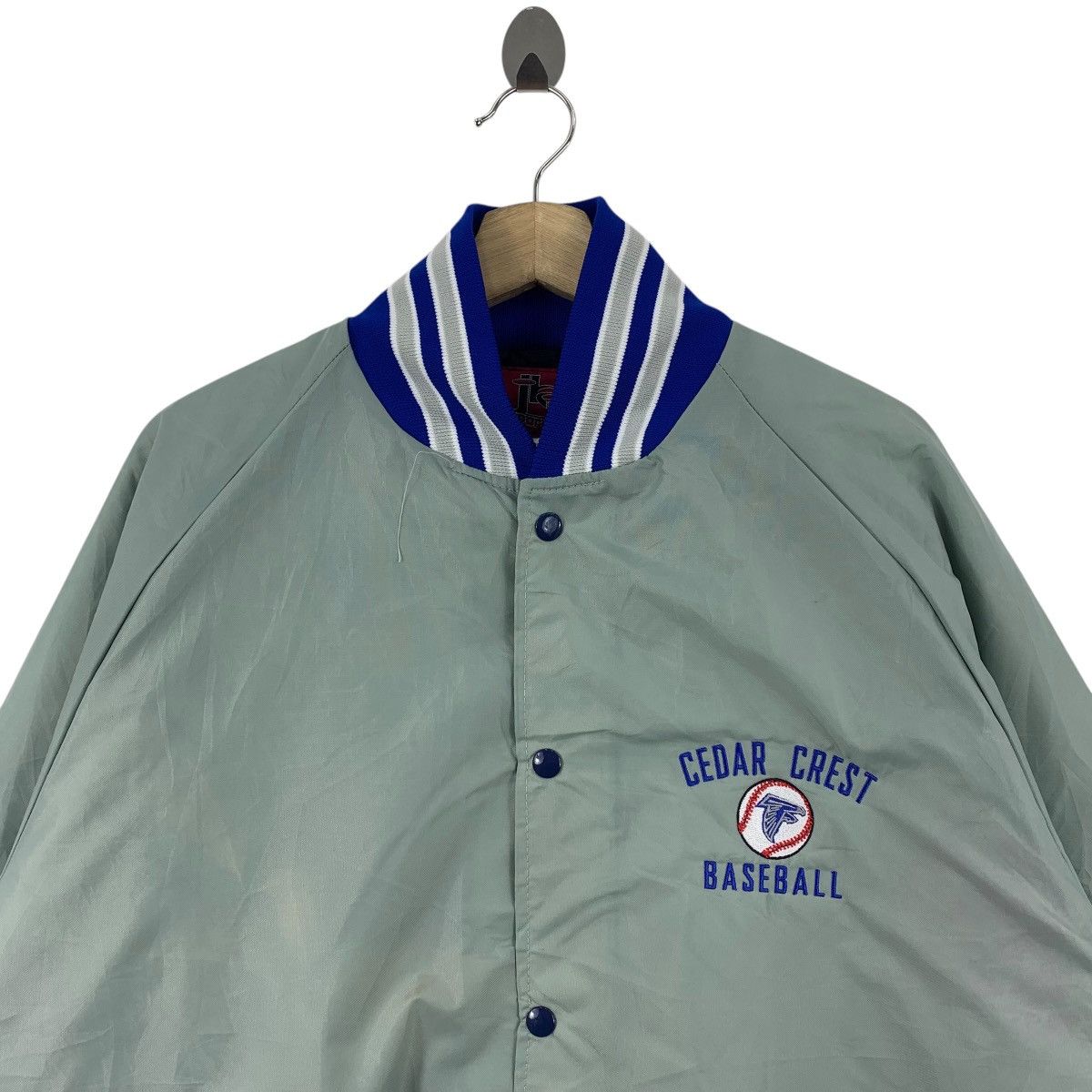 Vintage Vintage CEDAR CREST basketball varsity jacket Size US XXL / EU 58 / 5 - 2 Thumbnail