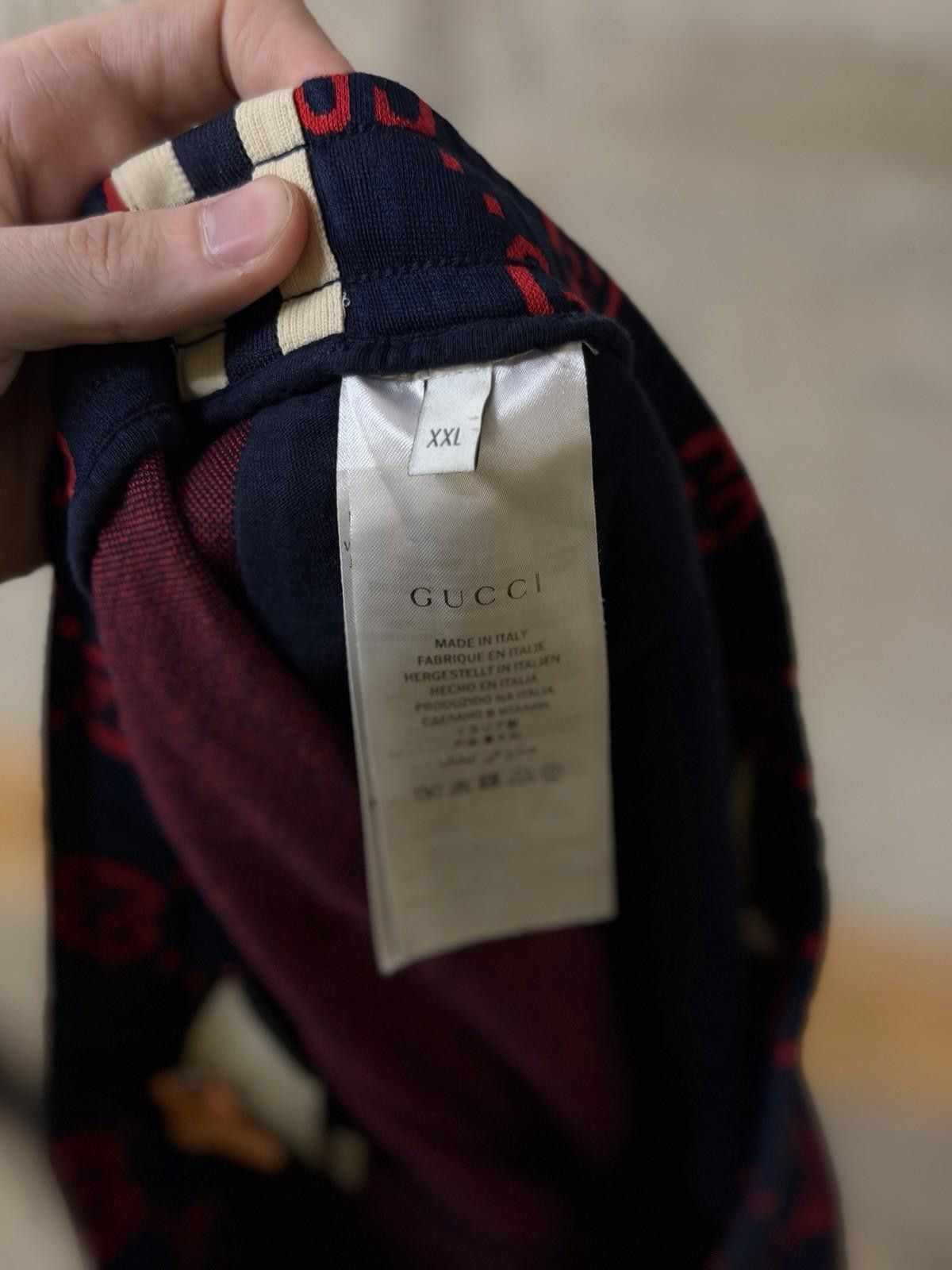 Gucci Size XXL Gucci Sweat Pants Jogger Mens Red Blue Cross Style Size 40" / US 18 - 12 Thumbnail