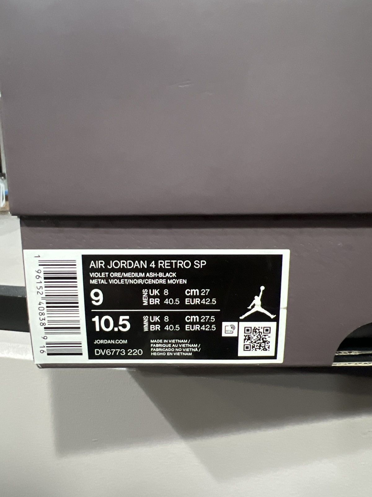 A Ma Maniere × Jordan Brand Jordan 4 A MA MANIERE Size US 9 / EU 42 - 12 Thumbnail