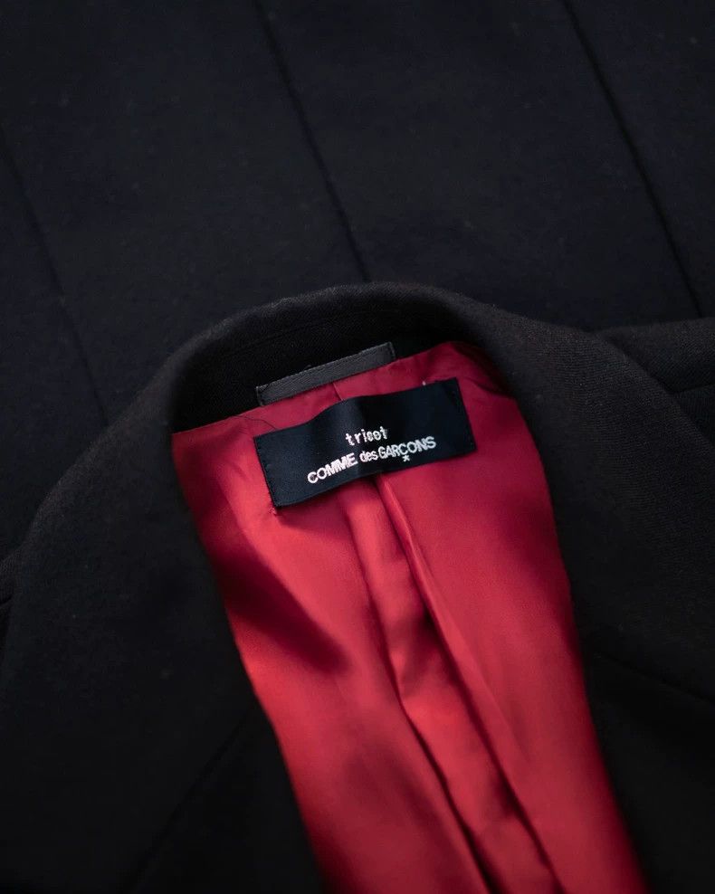 Comme des Garcons Comme des Garcons Black wool suit jacket 100% wool Size S / US 4 / IT 40 - 7 Thumbnail
