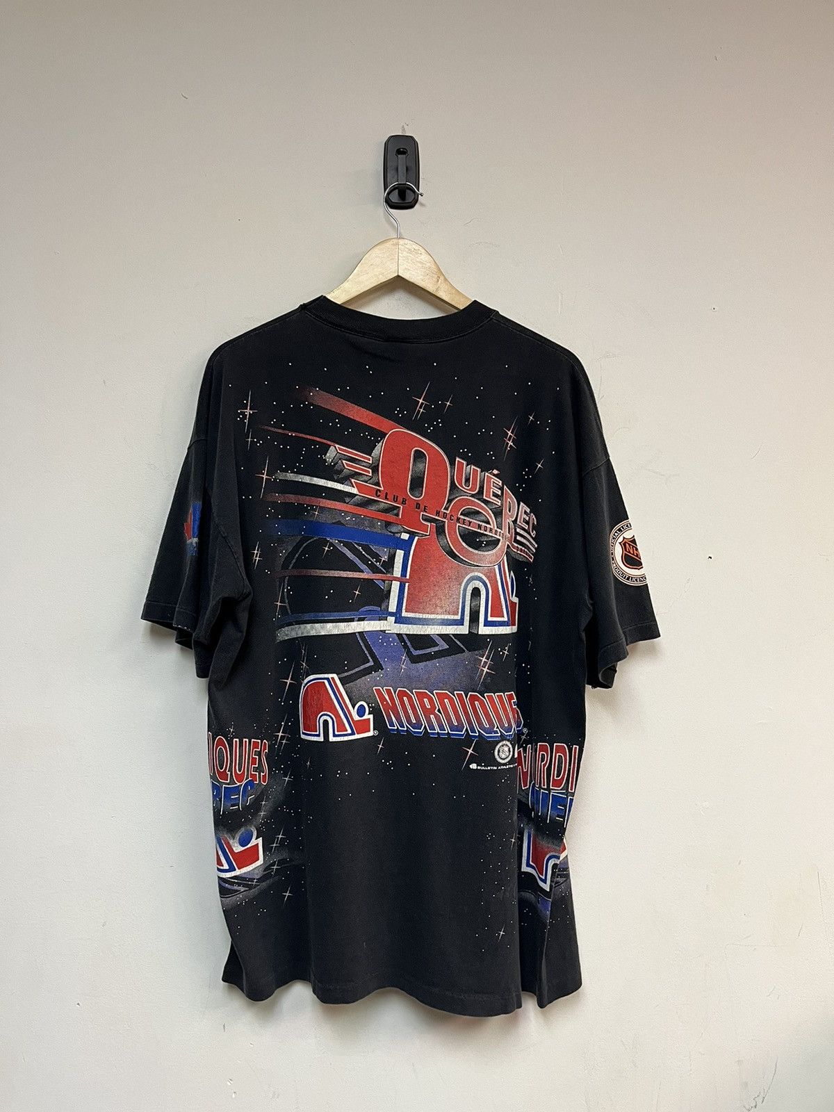 Vintage 1994 Quebec Nordiques AOP Size US XL / EU 56 / 4 - 2 Thumbnail