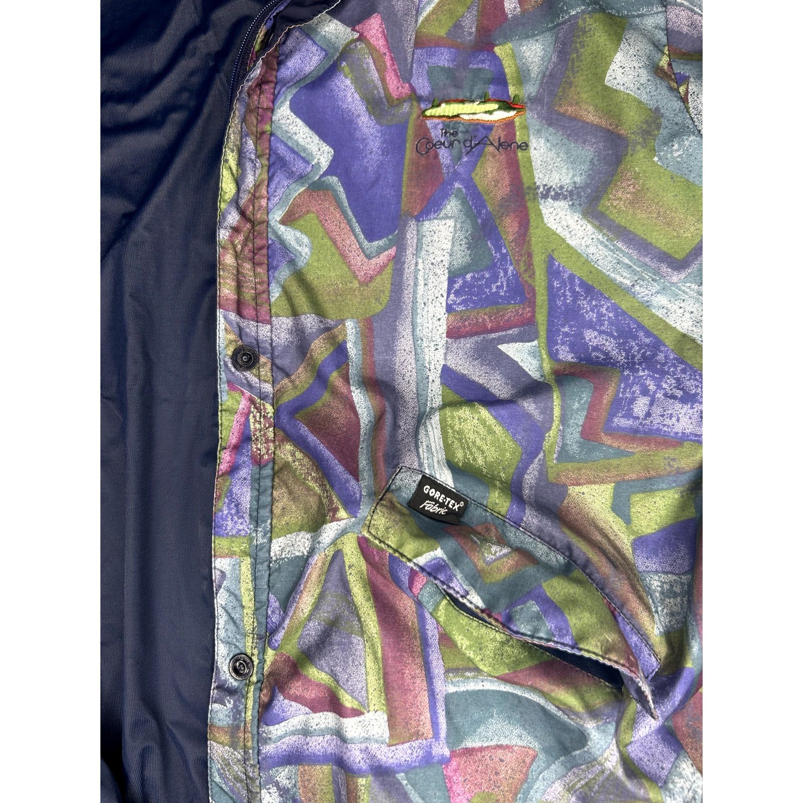 PGA Tour VTG 1990s Gore-tex The Coeur d'Alene LPGA Golf Tour Jacket Size L / US 10 / IT 46 - 10 Thumbnail