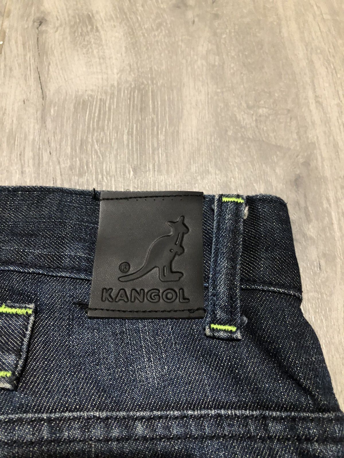 Kangol × Vintage Vintage Rare 90s Kangol Jeans Streetwear Y2K Drill Size US 34 / EU 50 - 12 Thumbnail