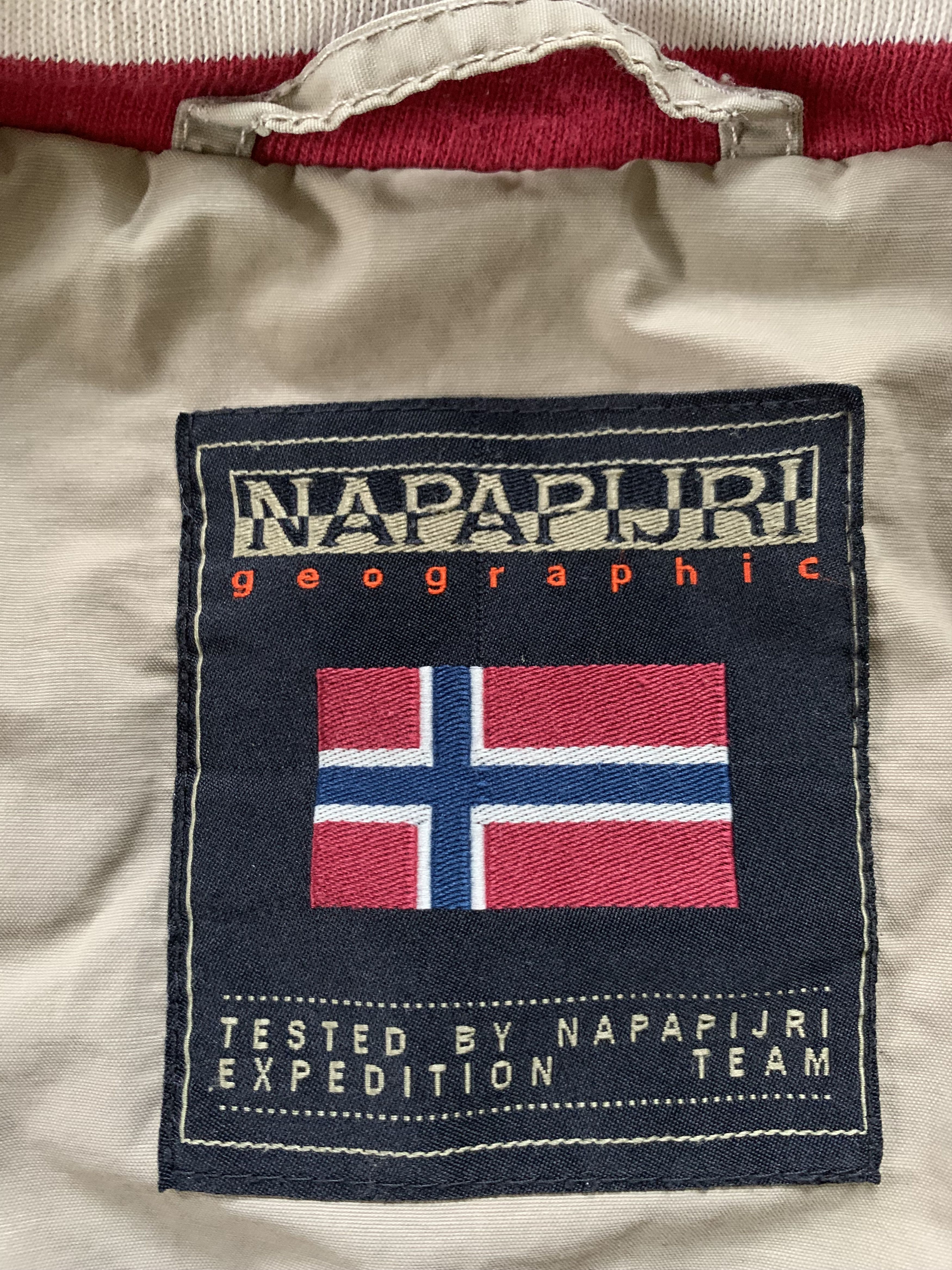 Designer × Napapijri × Vintage Vintage Napapijri Outdoor Windbreaker Jacket Size US XL / EU 56 / 4 - 9 Thumbnail