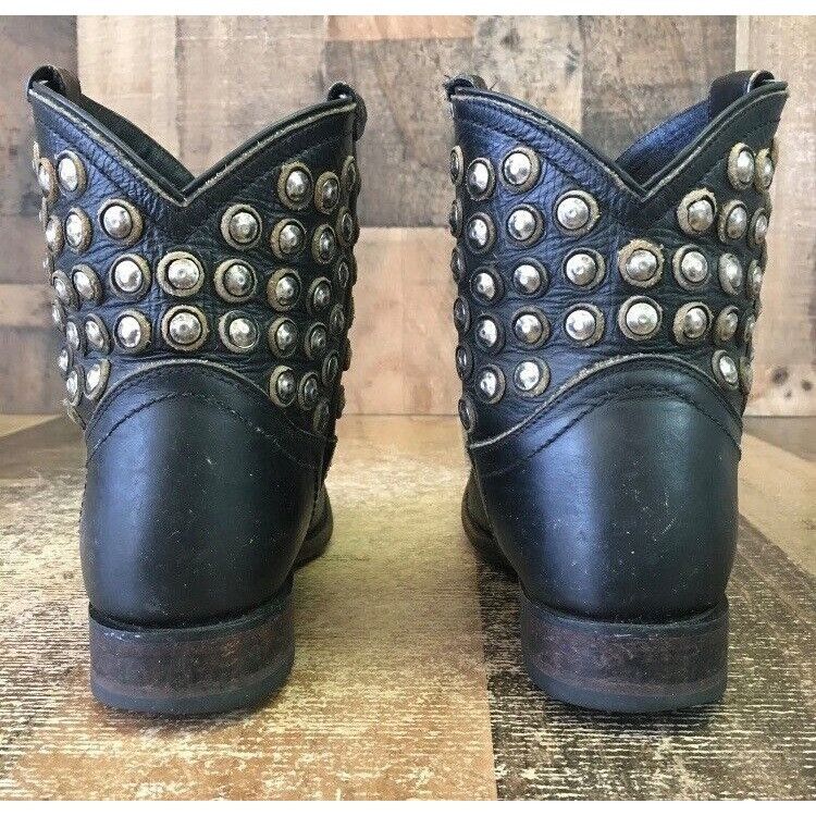 Frye Frye 76684 Wyatt Studded Ankle Cowboy Boots Womens 6.5 B Size US 6.5 / IT 36.5 - 7 Thumbnail