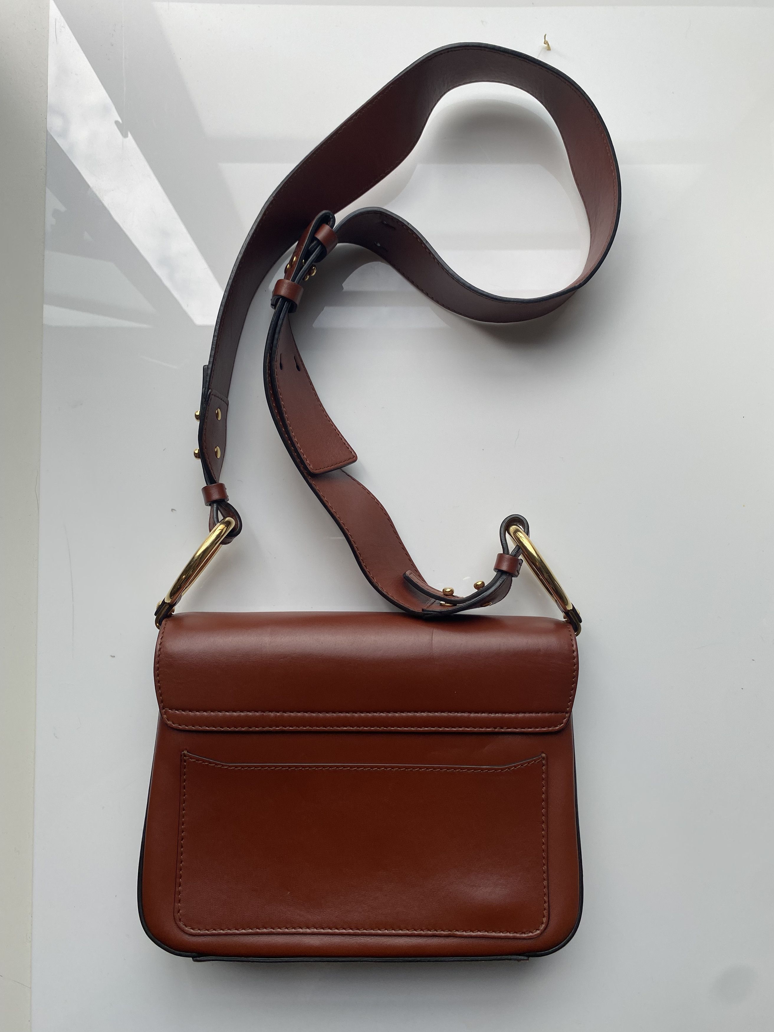 Chloe CHLOÉ C Mini Brown Leather Cross Body Bag Used Size ONE SIZE - 2 Thumbnail