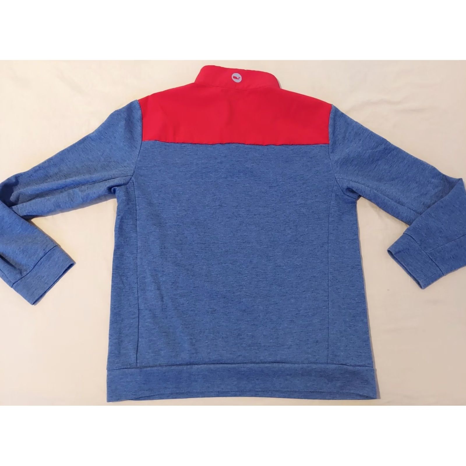 Vineyard Vines Vineyard Vines Sweater Mens M Blue Cotton Half Zip Pullover Medium Color Blue Size US M / EU 48-50 / 2 - 6 Thumbnail