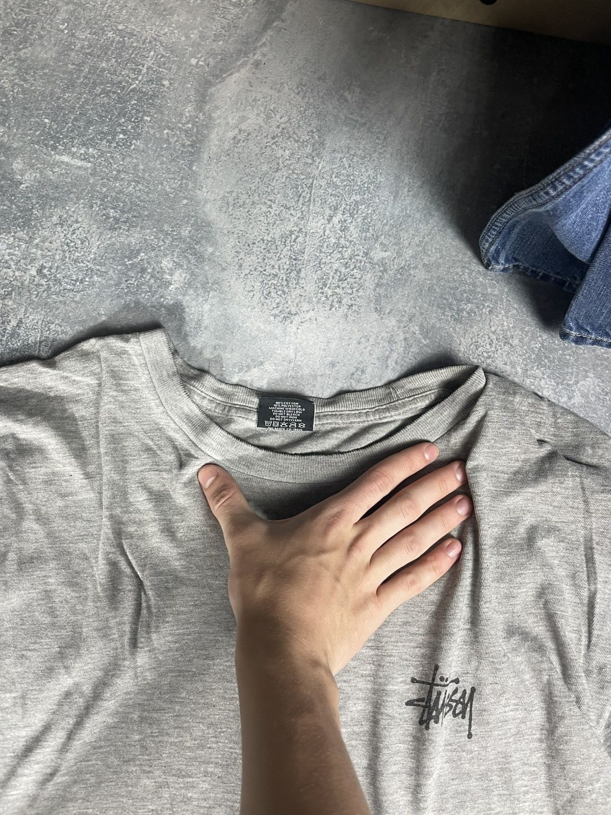 Stussy Vintage Big Logo oversize Stussy Usa tee t-shirt Size US L / EU 52-54 / 3 - 10 Thumbnail