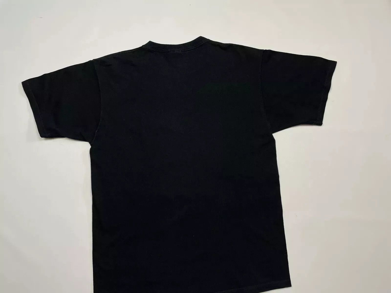 Fruit Of The Loom Vintage 1990s Blue Chicago Blues Jazz Shirt Carroll Doyle Size US L / EU 52-54 / 3 - 8 Thumbnail