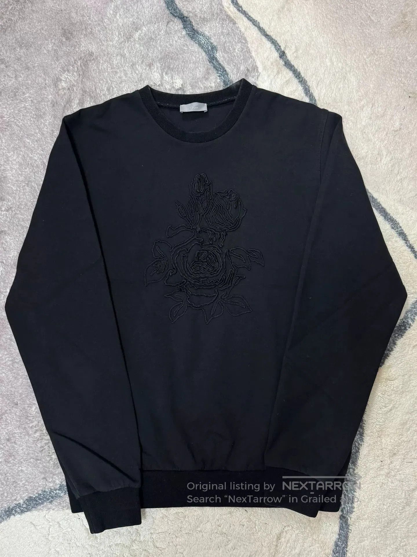 Dior Diorhomme Black Pullover Hoodie. Size US S / EU 44-46 / 1 - 1 Thumbnail