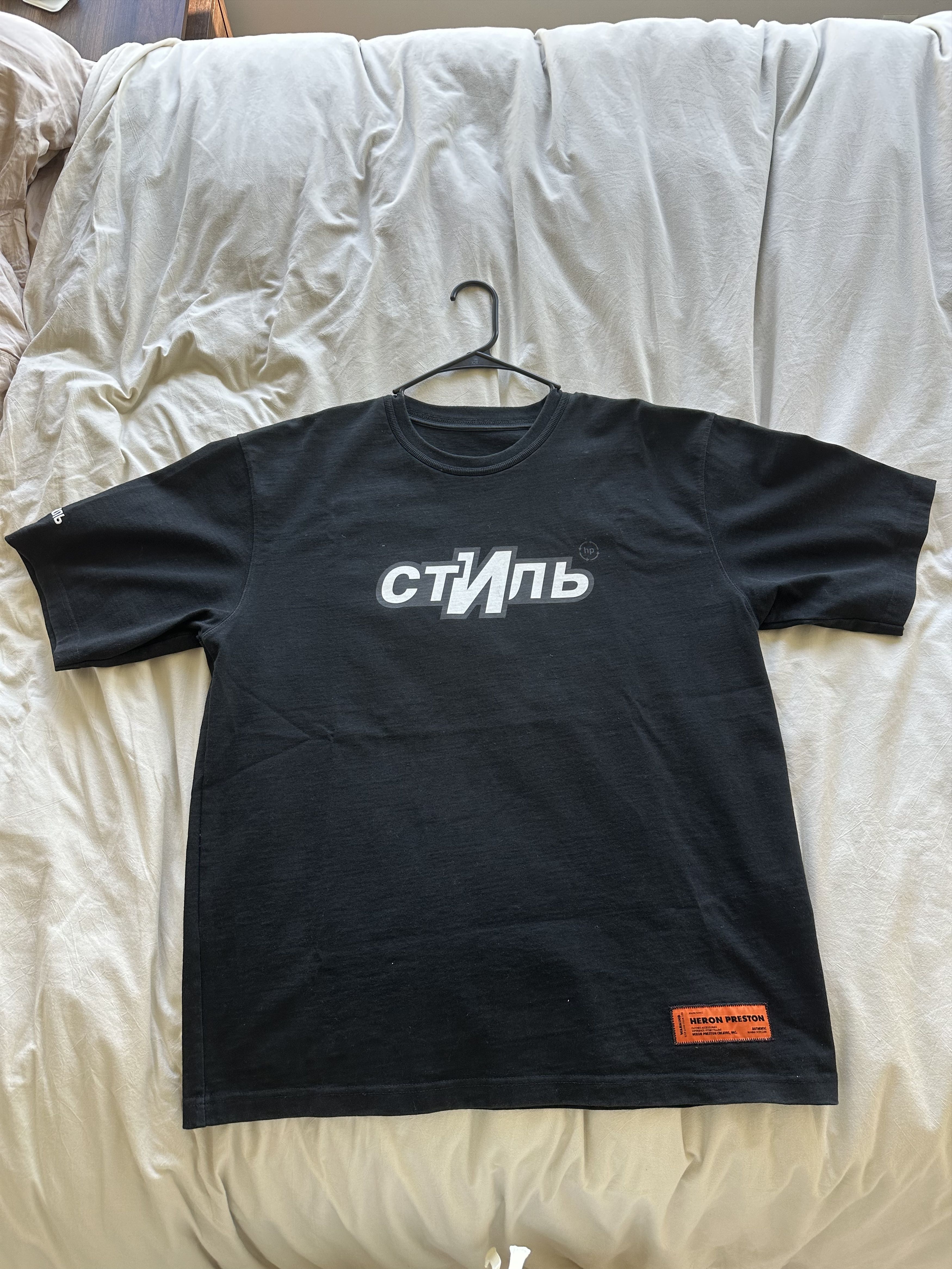 Heron Preston Heron Preston Logo Tee Size M Size US M / EU 48-50 / 2 - 3 Thumbnail