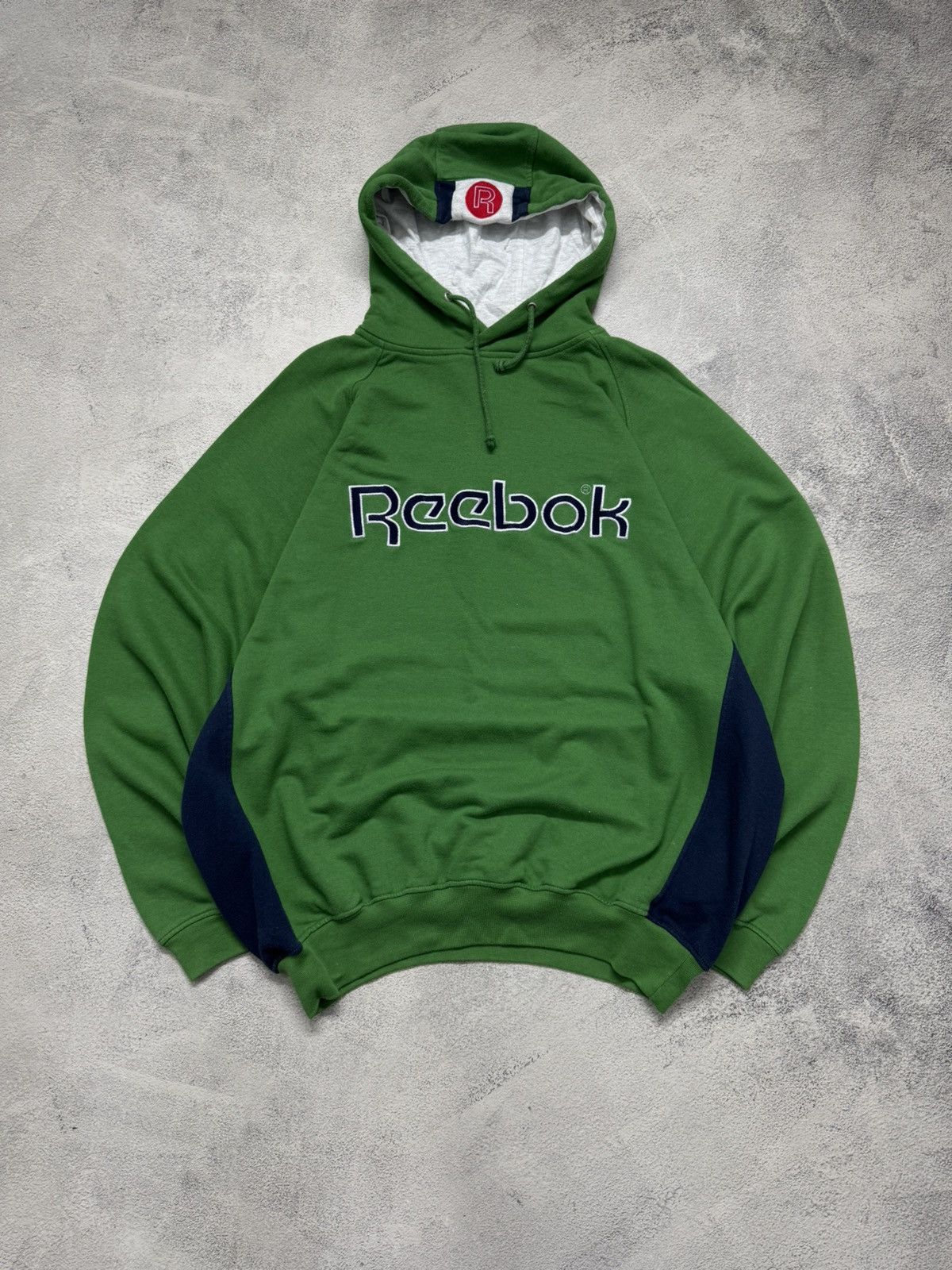 Reebok Vintage Y2k Reebok Big Logo Hoodie 00’s Size US XXL / EU 58 / 5 - 1 Thumbnail